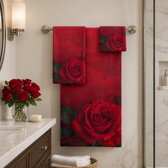 Rosas Rojas Góticas Elegantes (Subido por el creador)