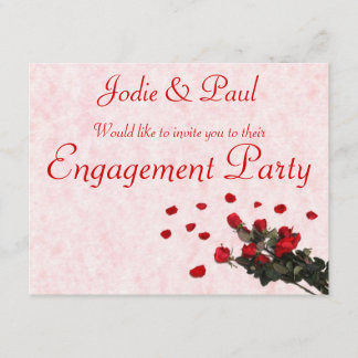Rosas Rojas - Invitación