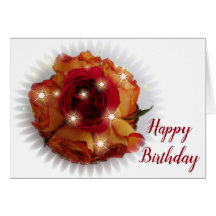 Rosas rojas y Naranjas y rosas amarillas