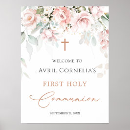 Rosas rosadas primera señal de bienvenida de la Sa