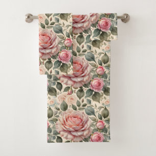 Rosas rosados Rubor y White Gibage