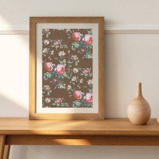 Rosas rosados y morados desechan papel de tejido d