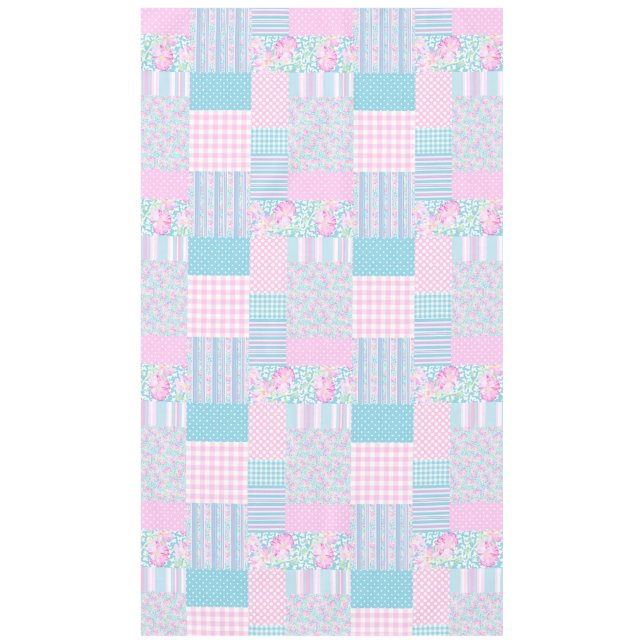 Rosas rosas rosas, mariposas, manteles de imitació (Anverso)