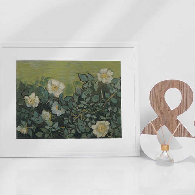 Rosas salvajes de Vincent van Gogh, Arte de Jardín (Subido por el creador)