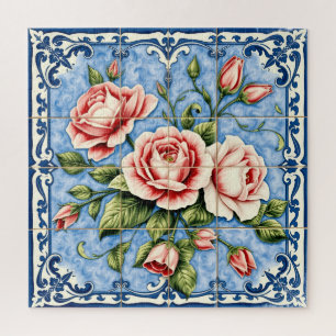 rosas sonrosadas de Lisboa rompecabezas