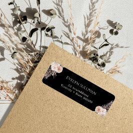 Rosas tropicales devuelven la etiqueta de direcció