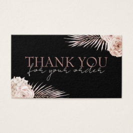 Rosas tropicales gracias tarjeta de descuento