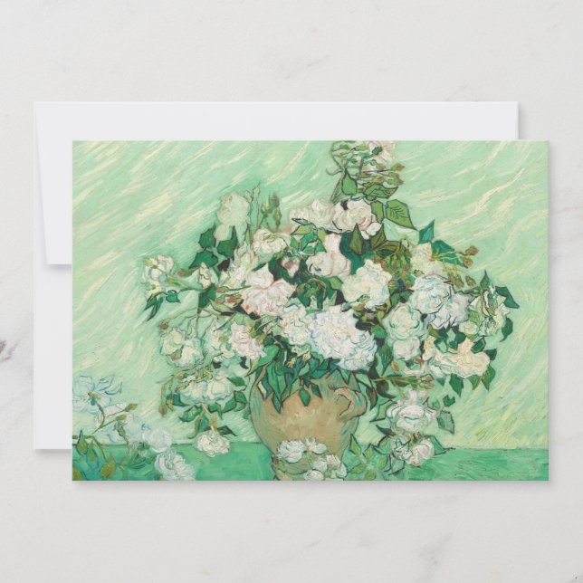 Rosas | Vincent van Gogh (Anverso)
