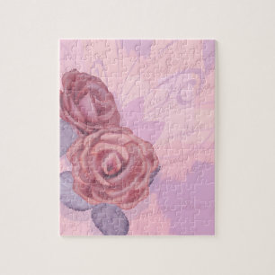 Rosas vintage, rompecabezas