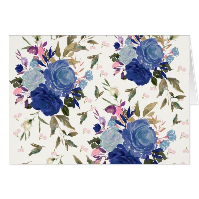 Rosas y cerezas (Anverso (Horizontal))