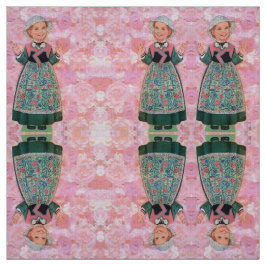 Rosas y muñecas de tela