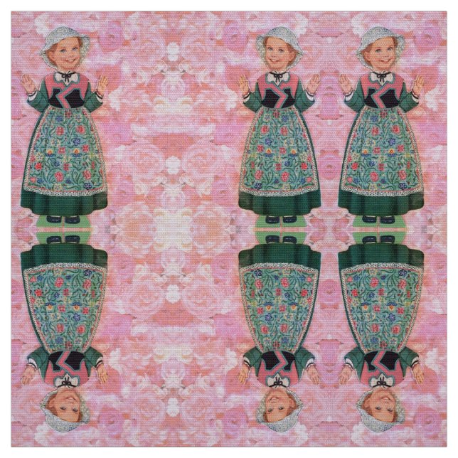 Rosas y muñecas de tela (Retal)