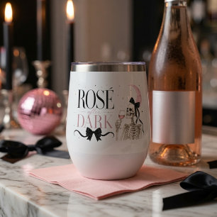 Rosé After Dark Esqueleto Halloween