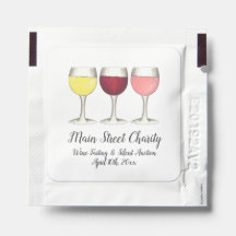 Rosé Blanco Rojo Vino Gafas Vino Degustación de Vi