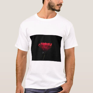 Rose Elegance – Camiseta de Arte Floral Atemporal