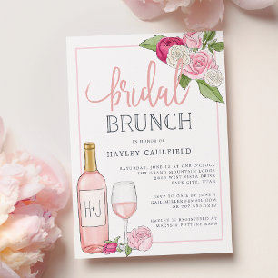 Rosé Garden   Invitación a Brunch de novias