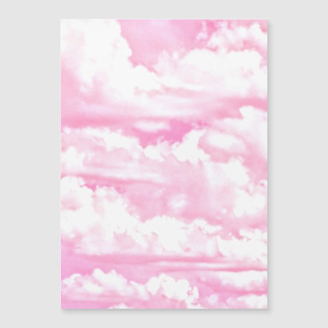 Rose Pink Happy Clouds Decor (Anverso)