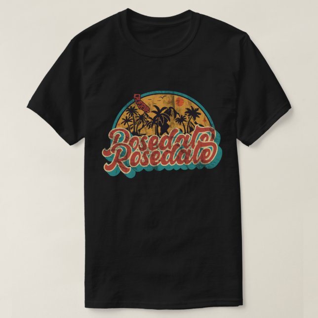 Rosedale, California Camiseta (Diseño del anverso)