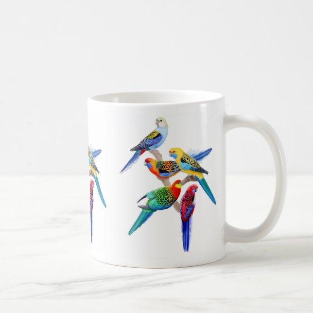 Rosella repite mecánicamente la taza (Derecha)