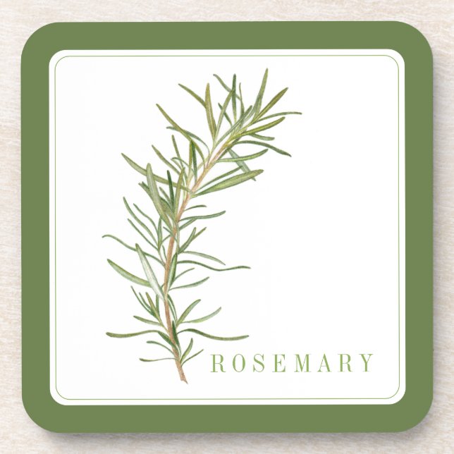 ROSEMARY FRESCO Posavasos de Plástico Rígido (+tex (Frente)
