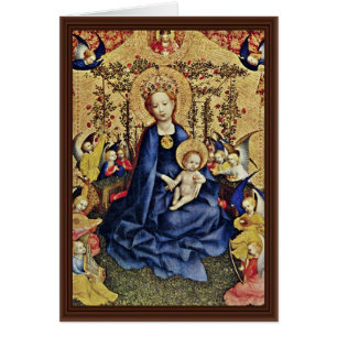Rosenhagmadonna de Lochner Stefan