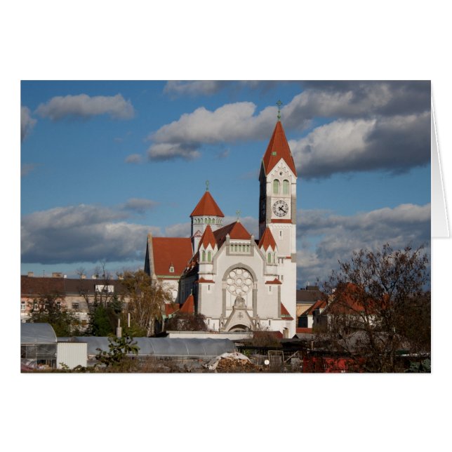 Rosenkranzkirche, Pfarre Hetzendorf (Anverso (Horizontal))