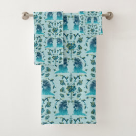 Roses In a Rough Patch Aqua