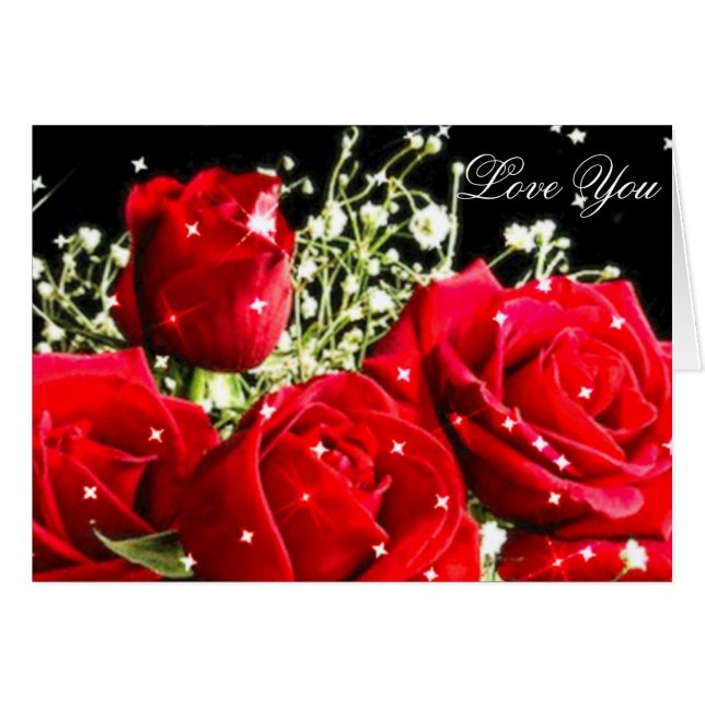 Roses rojos, amor_ (Anverso (Horizontal))