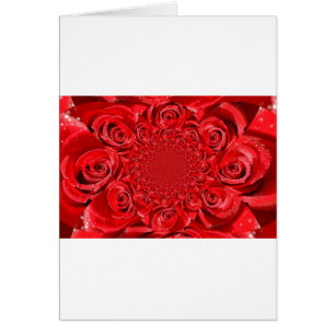 Roses Rojos Kaleidoscope: Feliz arte de San Valent