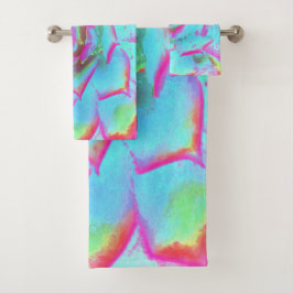 Rosette de sedición azul y rosa caliente