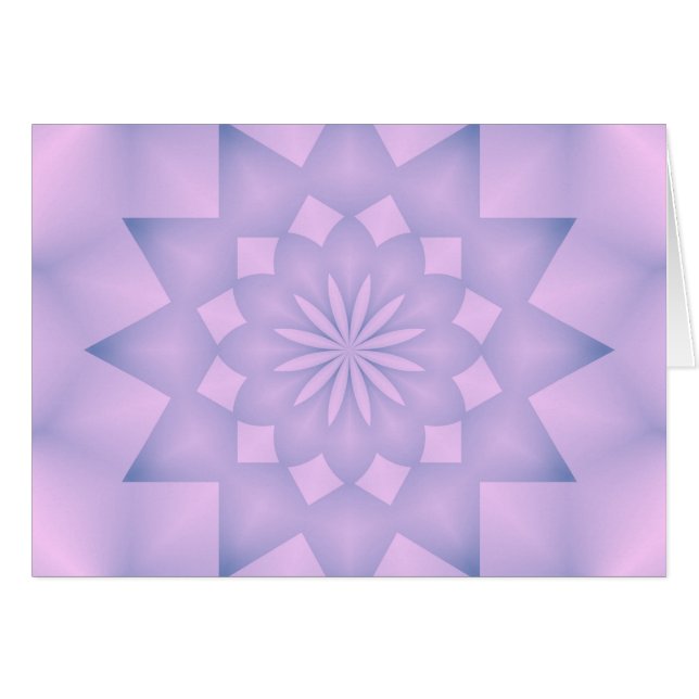 Rosette rosa y lilac (Anverso (Horizontal))
