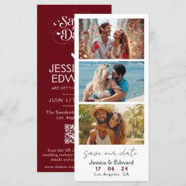 Rosewood Save The Date Photo Booth Qr Code