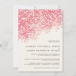 Rosey Light Shower | Invitaciones a bodas rusticas
