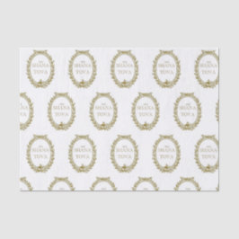 Rosh Hashana Papel de Tejido inspirado en París