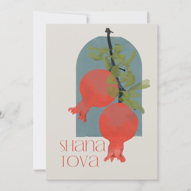 Rosh Hashana Shana Tova personalizada (Anverso)
