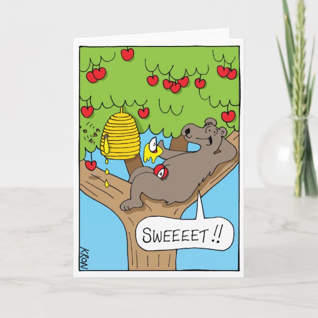 Rosh Hashanah, tarjeta de Año Nuevo judío (Anverso)