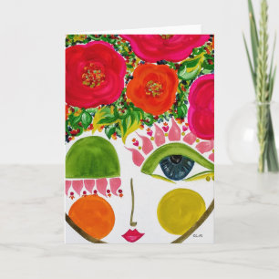 Rosie, Chica del Jardín Gitano - Tarjeta de nota