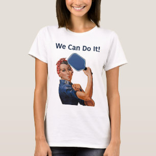 Rosie de la camiseta del Riveter Pickleball