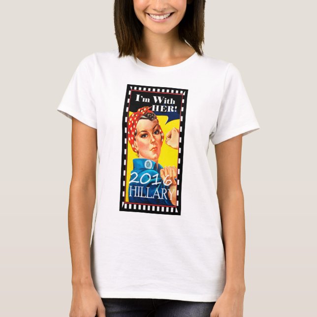 Rosie la camiseta única 2016 de Hillary del (Anverso)