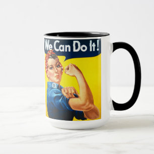 Rosie la taza de café del remachador