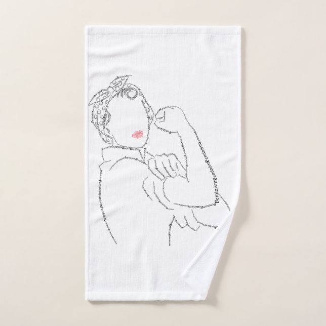 Rosie the Riveter (Toalla de mano)