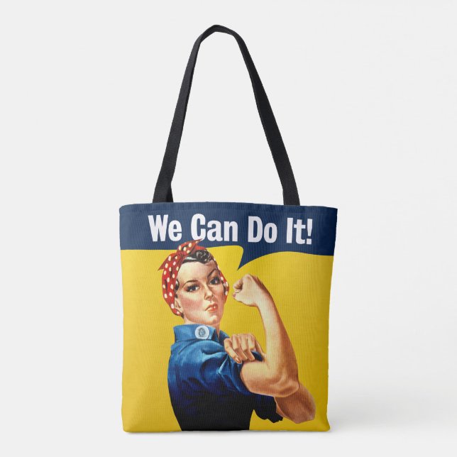 Rosie the Riveter | Bolsa de Tote (Reverso)