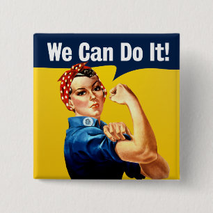Rosie the Riveter   Botón