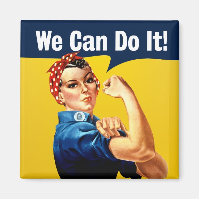 Rosie the Riveter | Imán | Inglés (Frente)