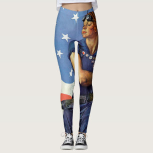 Rosie the Riveter leggings