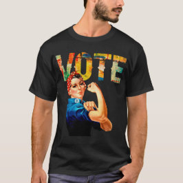 Rosie the Riveter Political Vote Camisetas