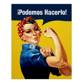 Rosie the Riveter | POSTER | Español Español