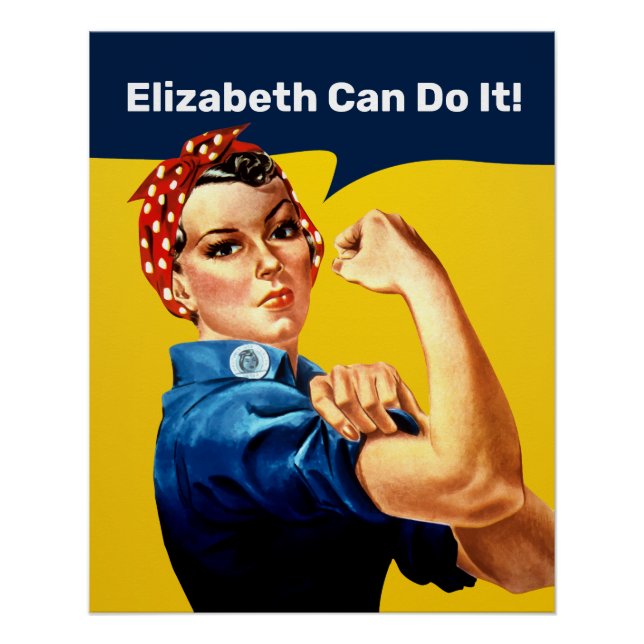 Rosie the Riveter | POSTER | Personalizar (Anverso)