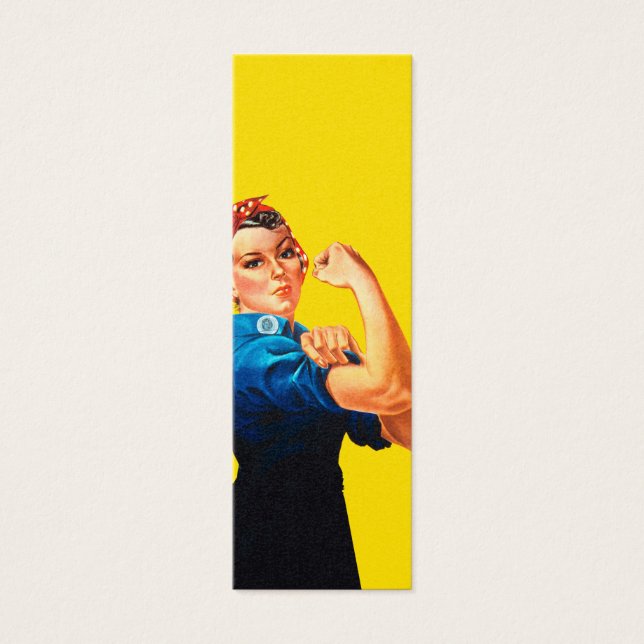 Rosie The Riveter Retro Design Style (Frente)