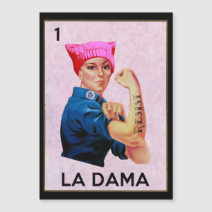 Rosie the Riveter se resiste a La Dama Loteria